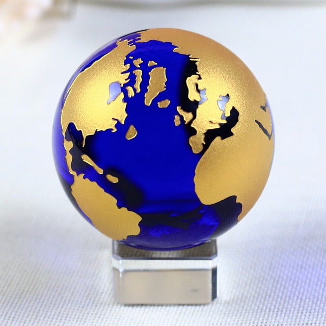 Globe terrestre vintage deco