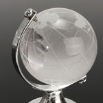 Petit globe terrestre en verre