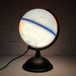 Globe terrestre lumineux éducatif