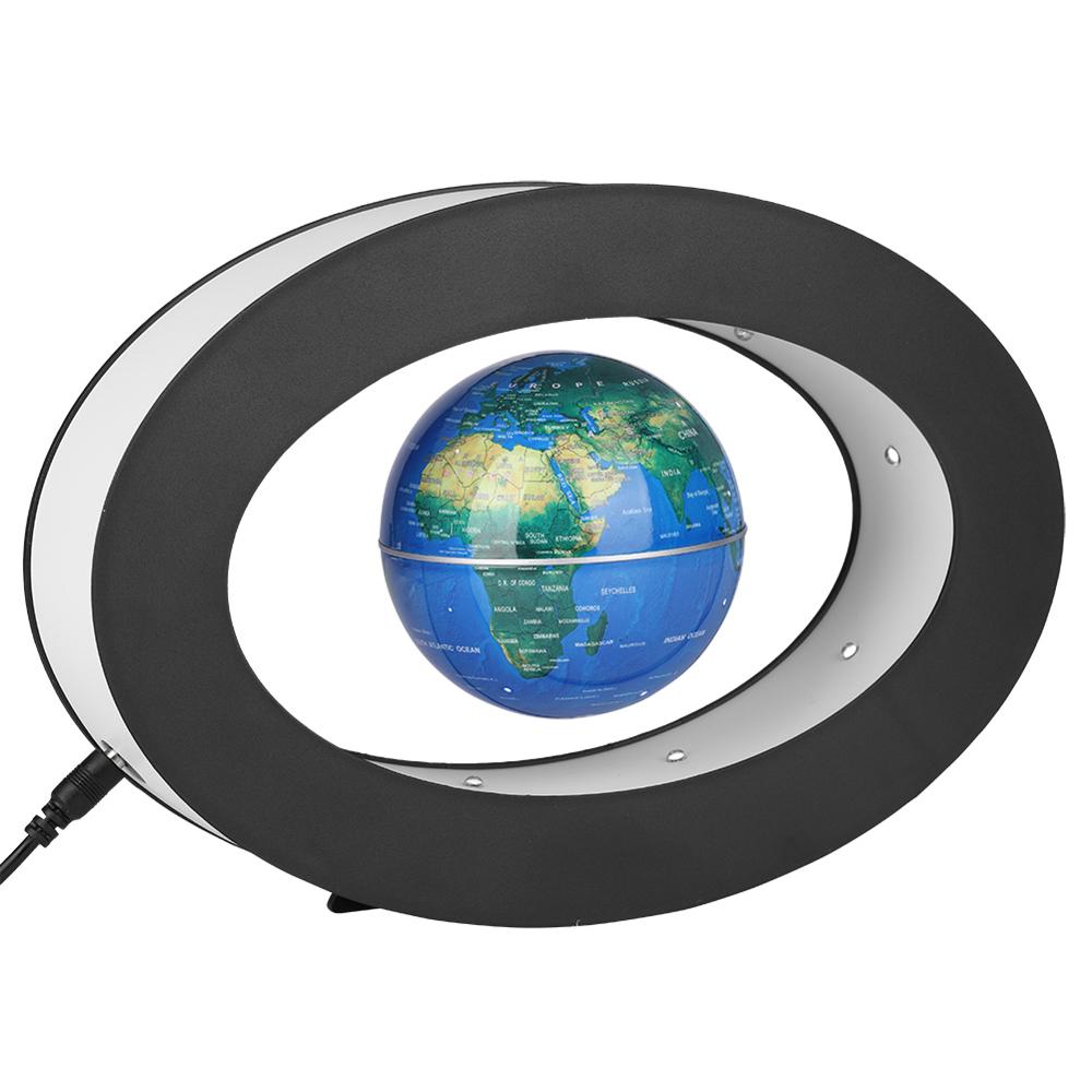 Globe terrestre magnétique ovale