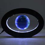 Globe terrestre magnétique ovale